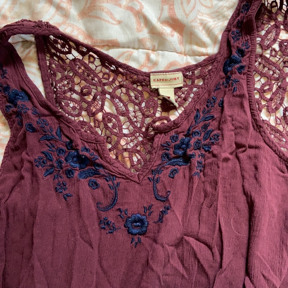 Maroon Romper - image 3